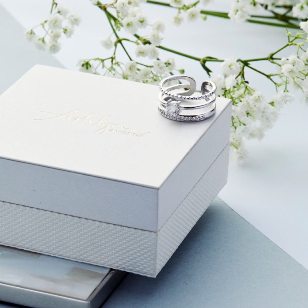 Ashlynn Avenue Aurora Trio Wrap Ring